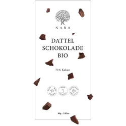 NARA Dattel Schokolade 71% Kakao bio
