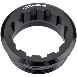 Shimano Lockring Aluminium 12-fach schwarz
