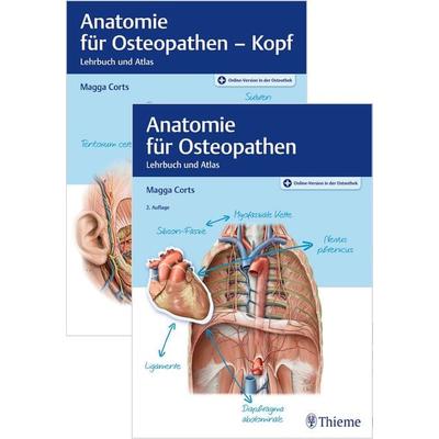 Set Anatomie für Osteopathen, Set von Magga Corts, Thieme, 978-3-13-244198-9