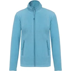 Kariban Damen Microfleece Jacke 'Maureen' Fleece-Jacke K907 cloudy blue heather 3XL