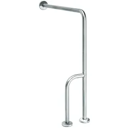 MediQo-line Handgriff Wandbodenhaltegriff extra Stützstange nach rechts, Handgriff 880 x 775 mm