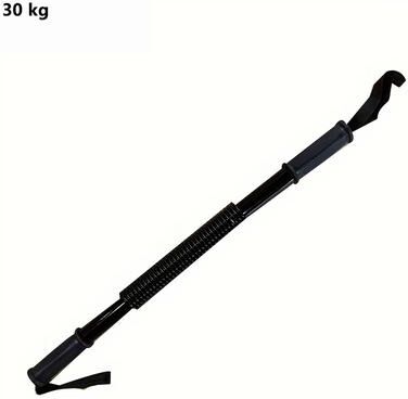 Inspire Daily Merch Chest Muscle Biceps Training Arm Strength Bar, Spring Arm Strength Trainer For Home Muscle Strength Training black 30kg