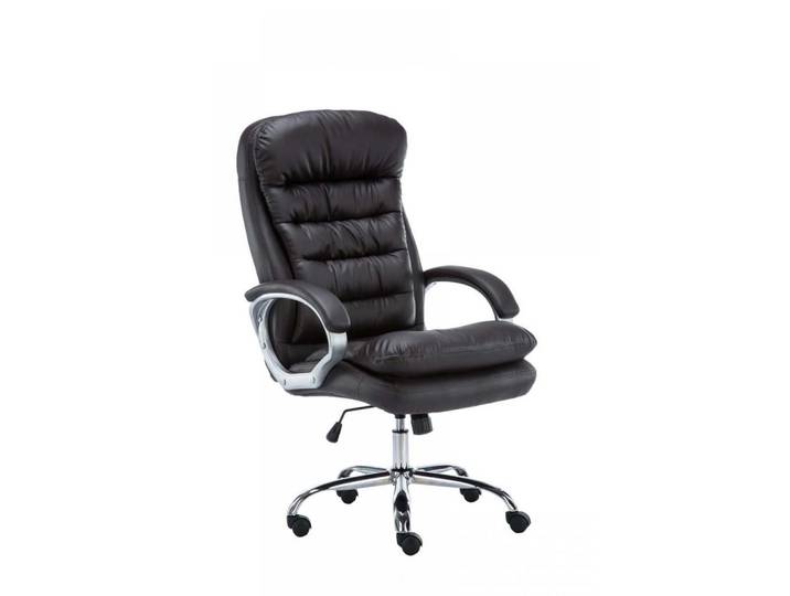 CLP Chefsessel Lederlook braun, Braun, Metall, 68x116x77 cm, Büromöbel, Bürostühle, Chefsessel