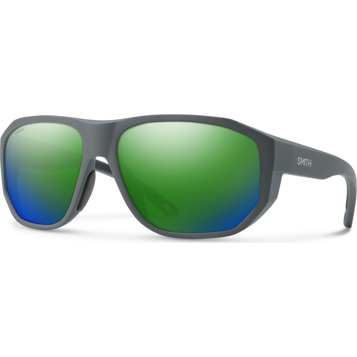 Smith Outrigger matte slate chromapop polarized green mirror (RIW-61UI) 207795RIW61UI