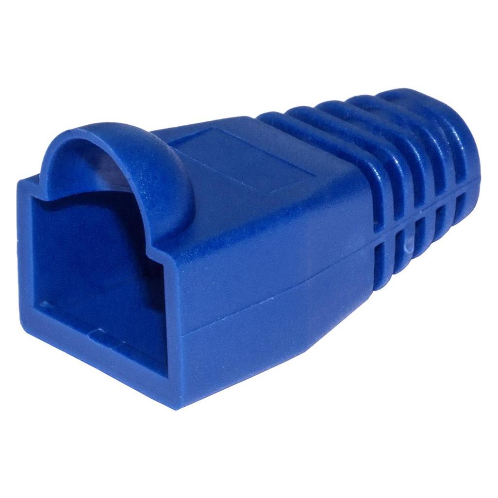 Link Copriconnettore Per Plug Rj45 Blu Confezione Da 100pz (Stecker Tülle) (LKPL8B)