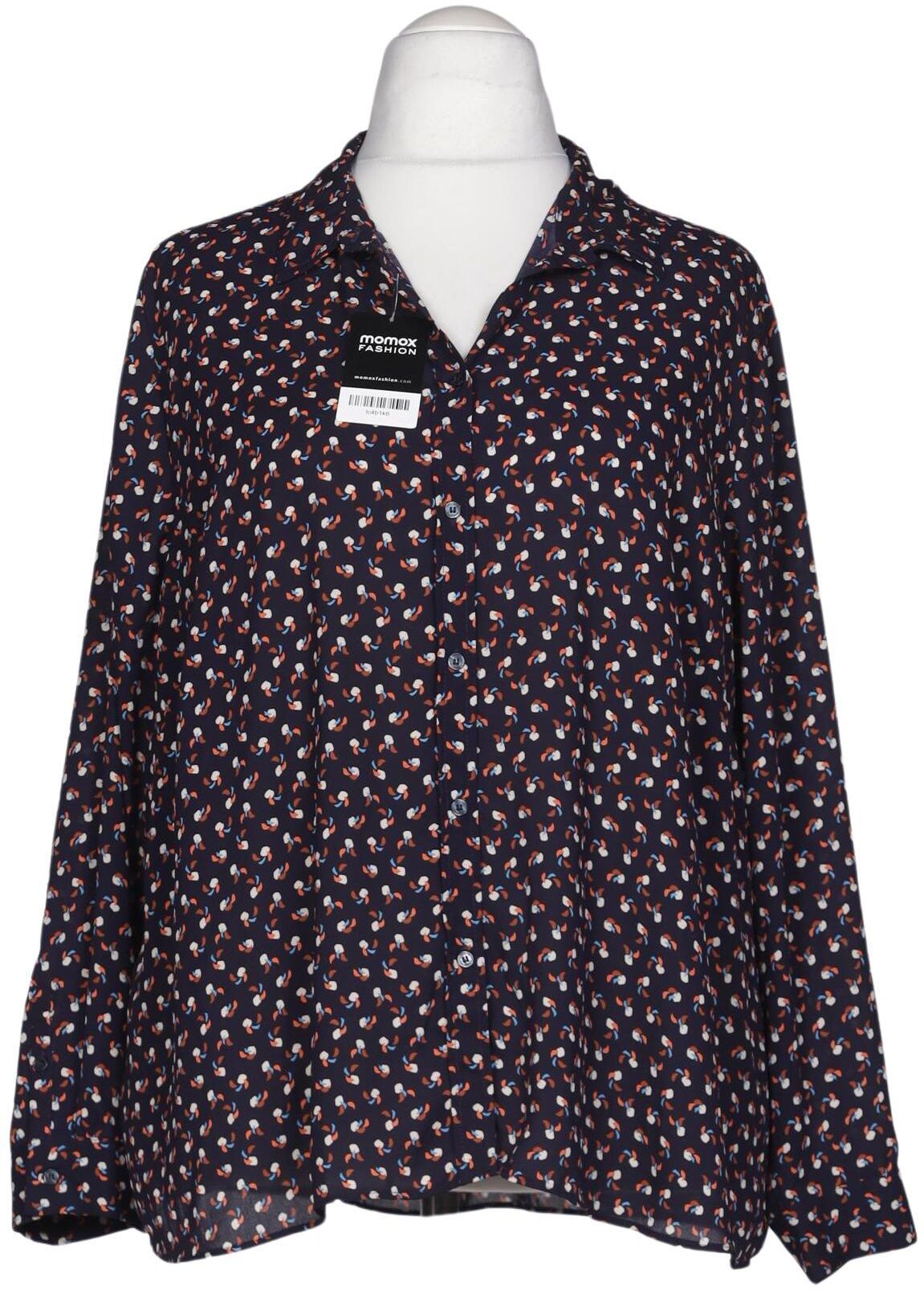 violeta by Mango Damen Bluse, Marineblau, Gr. 4Xl, Synthetik - Second Hand