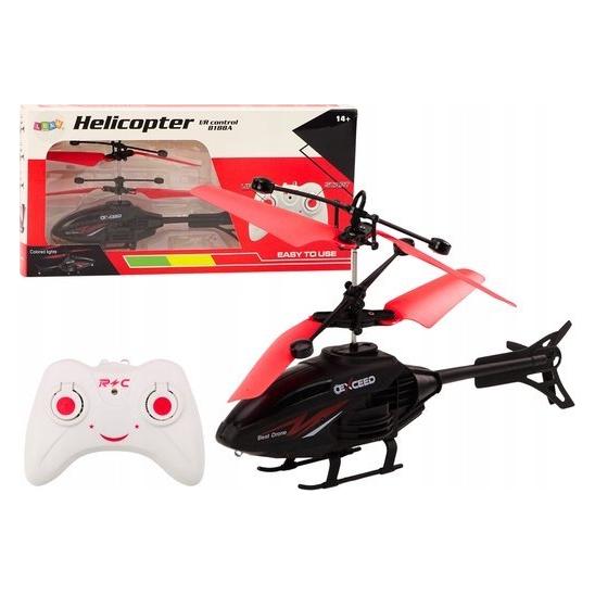 Lean Toys R/C-Helikopter, rotes Gyroskop (5905991017844)