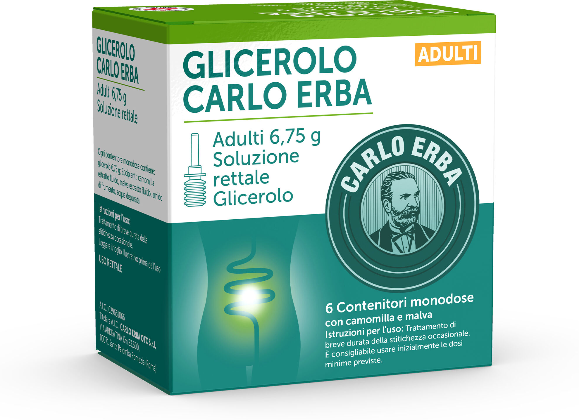 Carlo Erba Glicerolo Adulti 6 Clismi