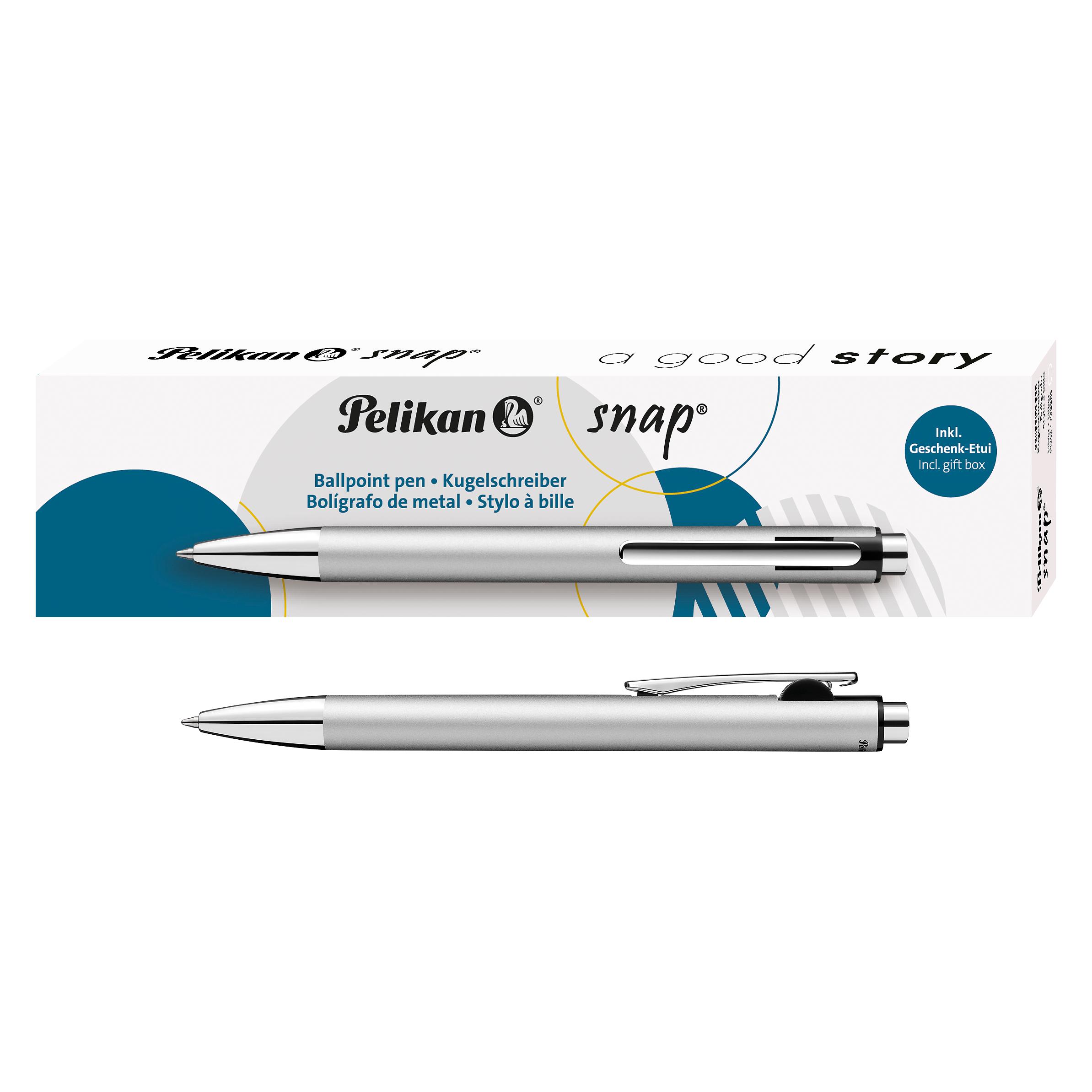 Pelikan Bp K10 Snap Metallic Silver Case (1x) (400208064)