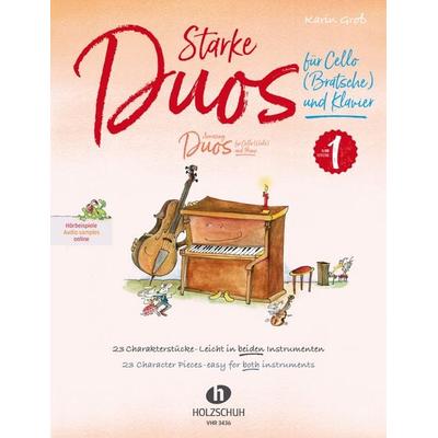 Starke Duos 1 für Cello (Bratsche) und Klavier -