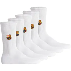 FCB Crew Socks 5-Pack Embroidery Unisex Socken