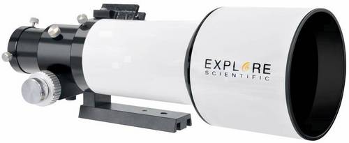 Explore Scientific ED APO 80mm f/6 FCD-1 Alu 2" R&P Fokussierer Linsen-Teleskop Achromatisch Vergrößerung 160 x (max)