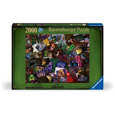 Erwachsenenpuzzle 2000 Teile - Disney Villainous - Alle Bösewichte an einem Ort