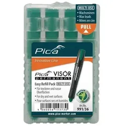 Pica Minenset Visor permanent 4x grün wasserfest 4 Minen/Set