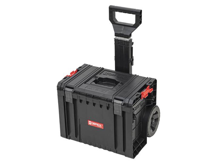 Boîte QBRICK® System PRO Cart\, avec poignée\, sur roulettes