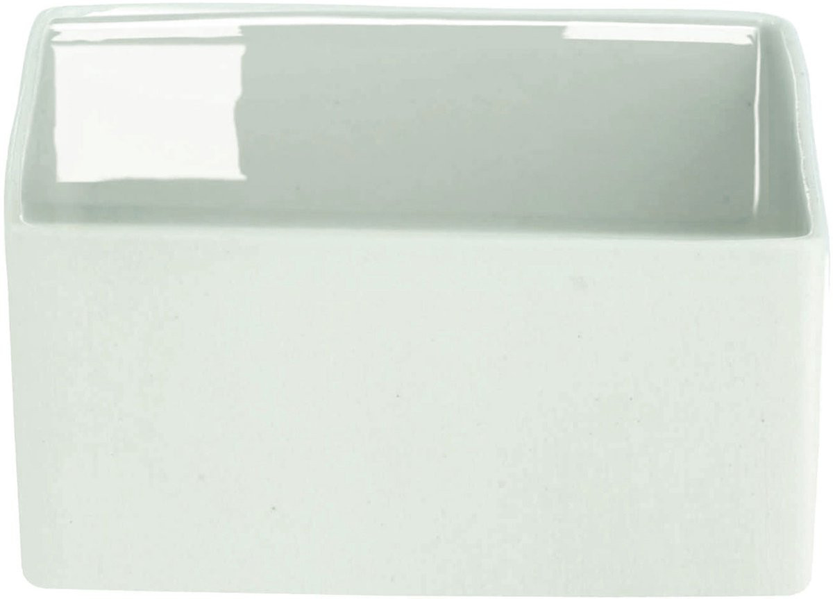 ASA Selection Cube decoratieve keramische schaal, blauw, 4 cm