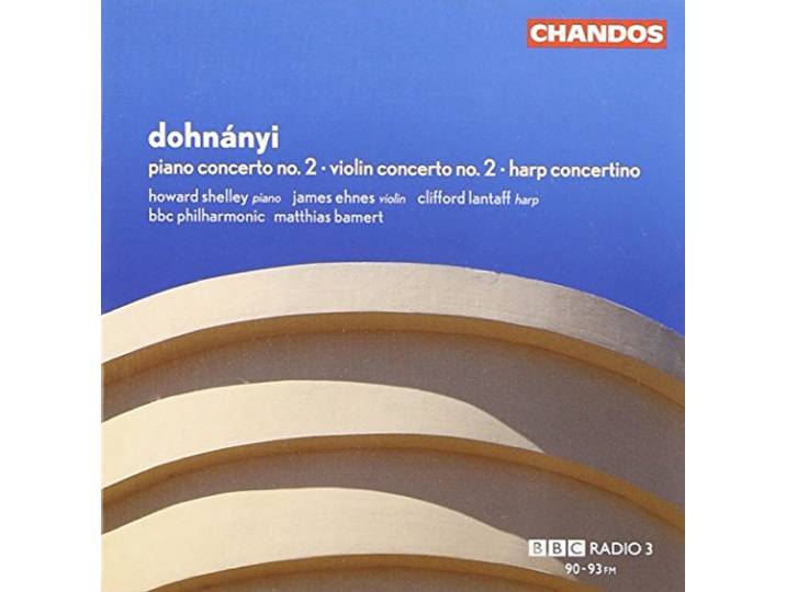 James Ehnes, Shelley/Lantaff/BBC Philharmo - Piano Concerto 2/Violin Concerto 2/