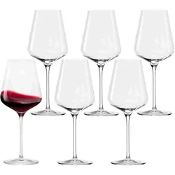 Stölzle Bordeauxgläser Quatrophil, Weingläser, Transparent