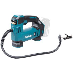 Makita Kompressor DMP180Z, 70 dB(A), 18V, 8,3 bar, ölfrei, mit LED-Licht, LCD-Display und Manometer