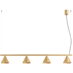 Sollux SL.2553 Kronleuchter NOX 4L gold