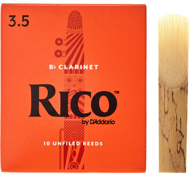 DAddario Woodwinds Rico Bb- Clar 3.5