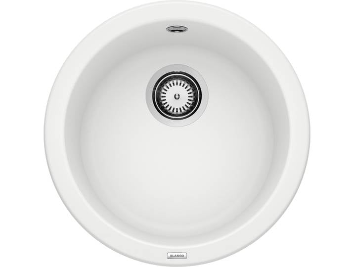 Granitspüle BLANCO RONDO , weiß, B:45cm, Verbundwerkstoff, Küchenspülen