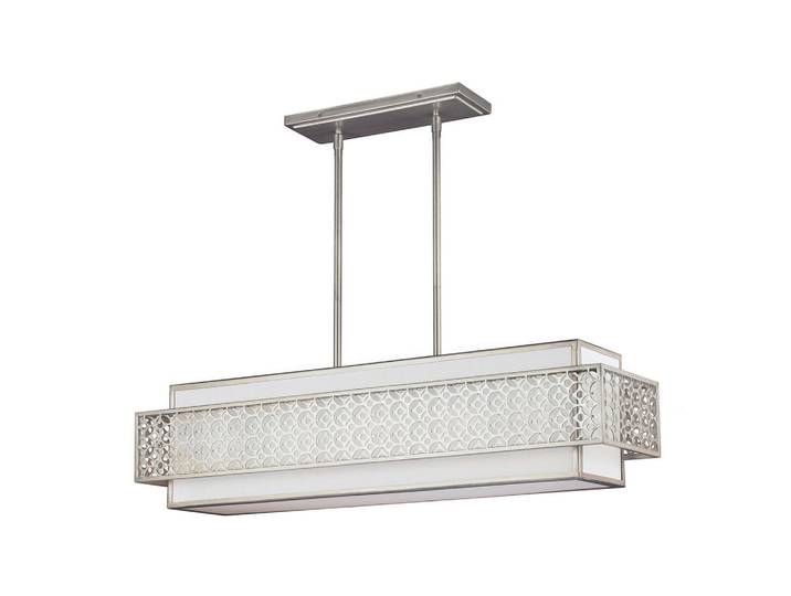 Elstead Lighting Kronleuchter, Silberfarben, Metall, 33.3x104.1x26.8 cm, RoHS, Lampen & Leuchten, Innenbeleuchtung, Kronleuchter