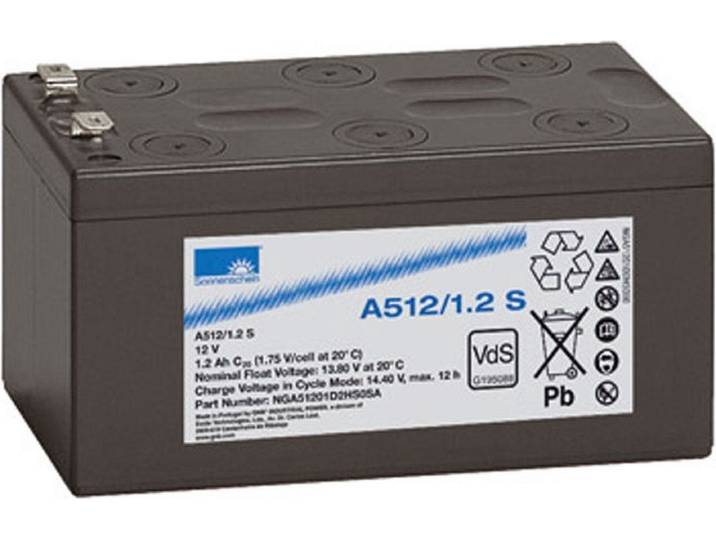 Sonnenschein A512 / 1.2S loodbatterij PB 12 volt 1,2Ah