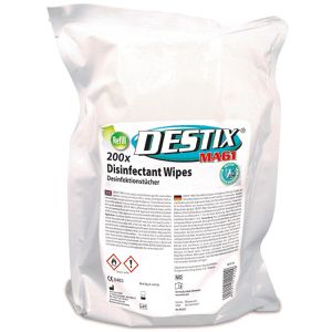 Destix Desinfektionstücher DX2114, MA61, für Flächen, alkoholisch, 21 x 26 cm, 200 Tücher
