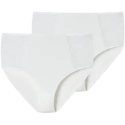 Schiesser Damen Midislip Air Spitze 2er Pack