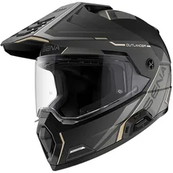 Sena Outlander Smarter Adventurehelm - matt-schwarz - M (57/58)