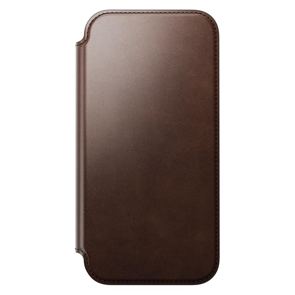 Nomad Modernes Lederetui, rustikales Braun (Horween) - iPhone 2026 Pro Max (Apple iPhone 17 Pro Max, Apple iPhone 18 Pro Max) (114761118E8E)