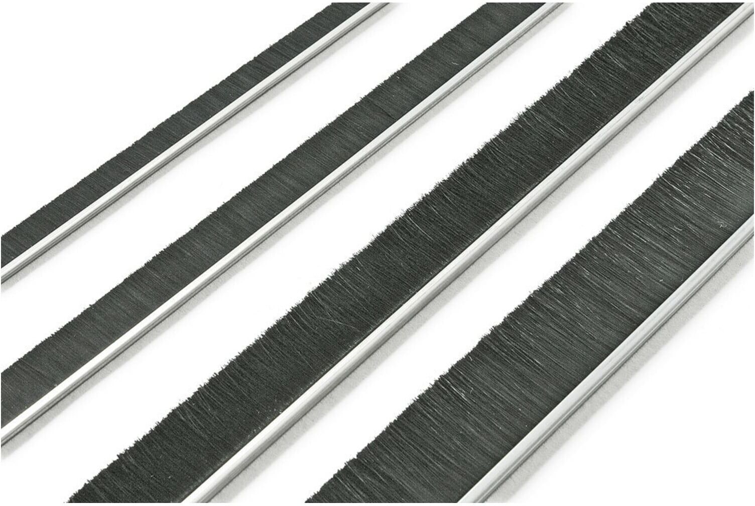 ELLEN Türbodendichtung IBS 31 z. Einn, Hart PP schwarz, L 2500, BH 12 ; Elton (7201002)