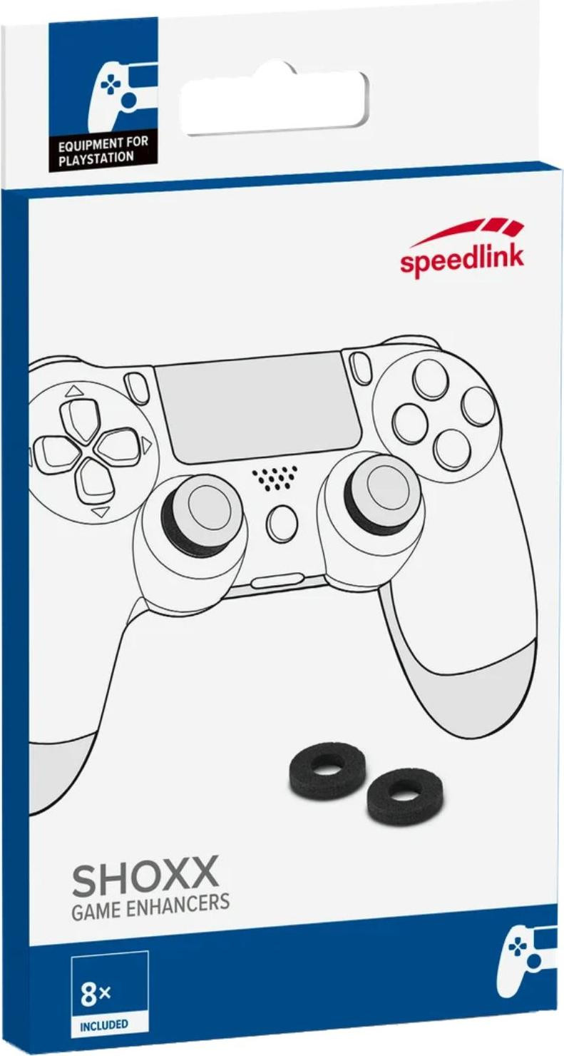 Speedlink SHOXX Game Enhancer voor Sony PS4 en PS5 controllers, 8 stuks