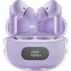 Intenso Buds Plus T313AE lila In Ear Headset Bluetooth® Stereo Lila Noise Cancelling Handy 3720313