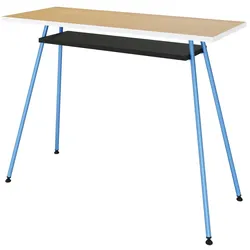 Letti Moderni Bürotisch Kost Colors 100x40 cm – modernes Design in Blau