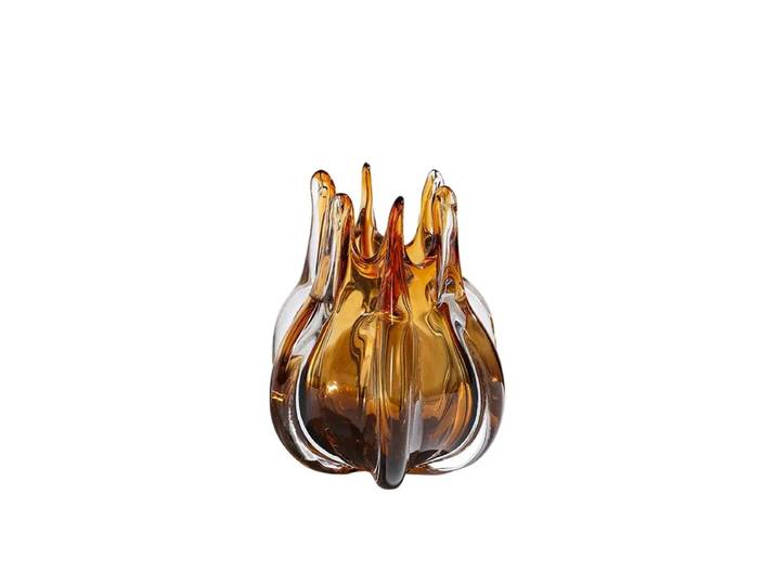 Vase en verre créatif en forme de bourgeon de fleur, pot de culture hydroponique, décoration de table, arrangement floral, vases floraux, décoration esthétique de la pièce