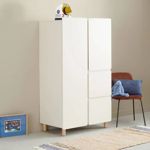 NOUS Kids kledingkast Sky voor de kinderkamer van hout en MDF