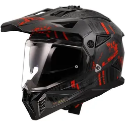LS2, Motorradhelm, MX702 Pioneer II Crazy (XXL)