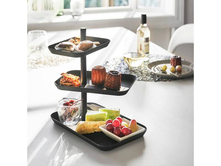 Etagere, Metall, Geschirr, Tischkultur & Serviergeschirr, Etageren