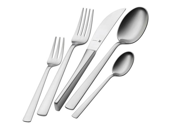 WMF Besteckset Corvo, Edelstahl, Metall, 30-teilig, 42x24 cm, rostfrei, Essen & Trinken, Besteck, Besteck-Sets