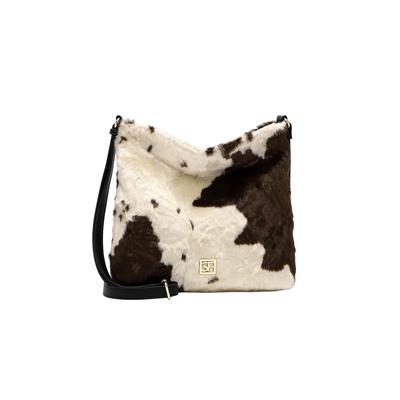 Umhängetasche SURI FREY "Umhängetasche SFY Steffy", Damen, Gr. B/H/T: 27cm x 27cm x 6cm 0, beige (beige 400), Polyester, Taschen Umhängetasche