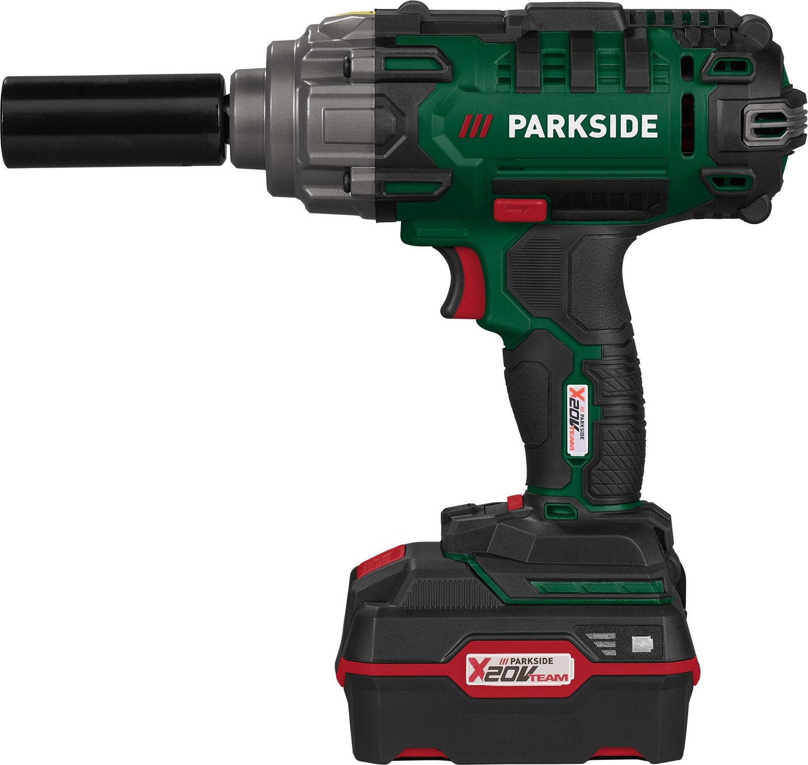 Grizzly Tools Parkside accuboormachine met slagfunctie, startset PASSK 20-LiC4, inclusief accu en oplader