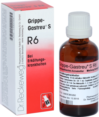 Dr.RECKEWEG & Co. GmbH GRIPPE-GASTREU S R6 Mischung 50 ml 01686560