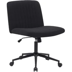 CLP Bürostuhl Kingman Stoff   Farbe: schwarz, Material: Stoff