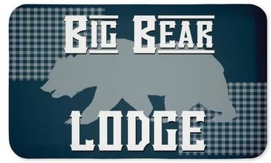 "Stupell Big Bear Lodge Printed Anti-Fatigue Floor Mat, design by Kim Allen, 30""x18"""