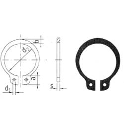 Wellensicherungsring Reely Geeignet für Wellen-Durchmesser: 6 mm 20 St. 471A6