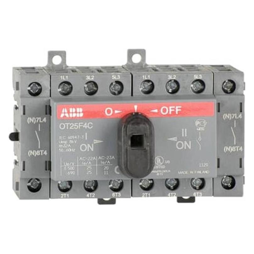ABB Lastumschalter 25A 4-polig 1,5-35qmm (1SCA104877R1001)