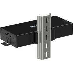 InLine USB 3.2 Gen.1 Industrie-Hub (USB-B, USB-C, 7 Ports), Dockingstation + USB Hub, Schwarz