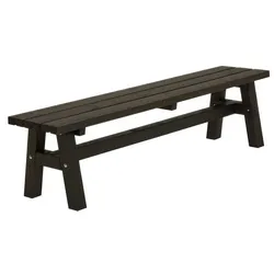 Country Gartenbank - aus Kiefer/Fichte in graubraun - rustikale Garten Holzbank im Maß 177 x 37 x 46 cm - Outdoorbank ideal für den Gartenbereich